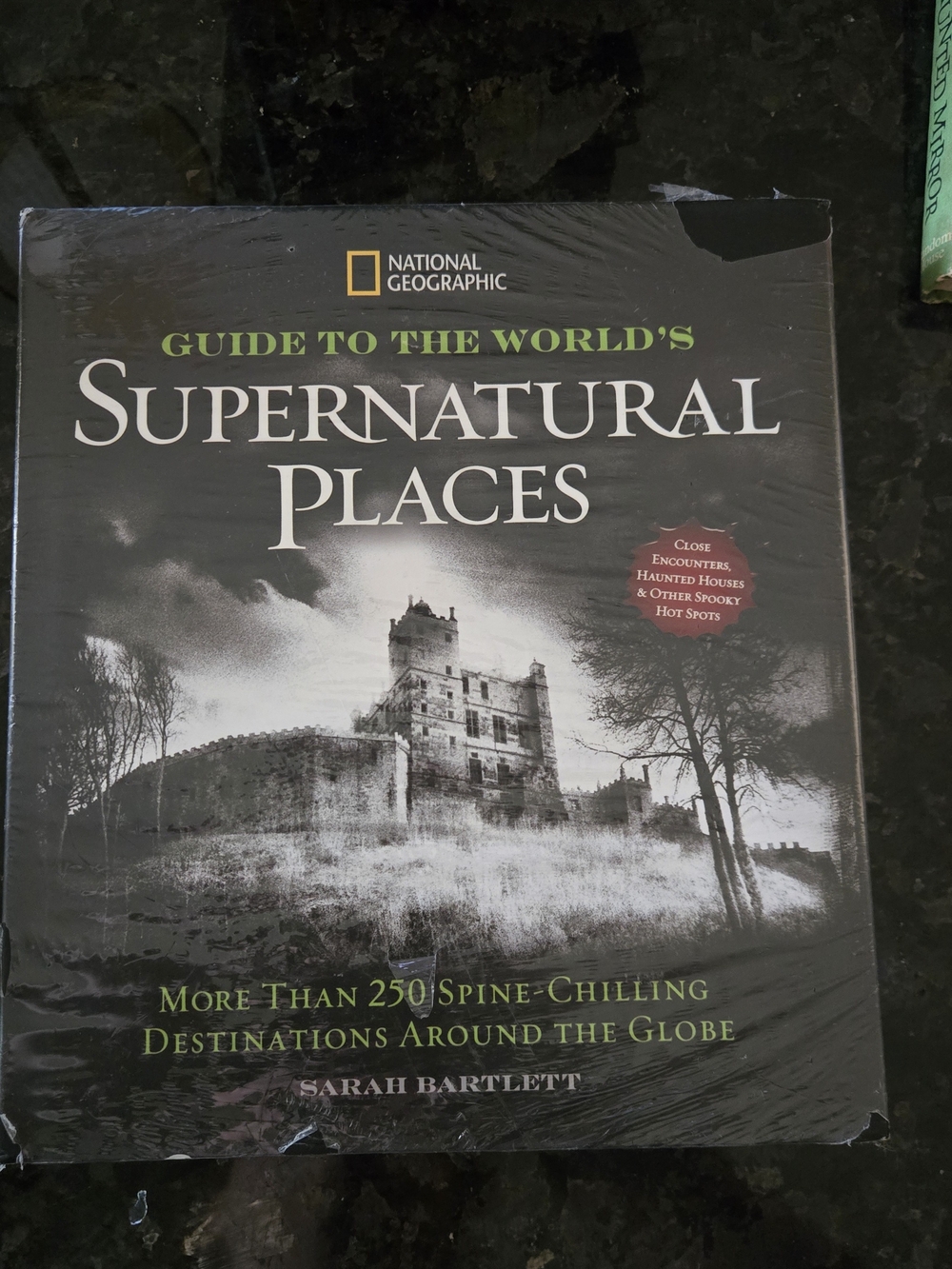 National Geographic Supernatural Places - Black & Gray Hardcover Book